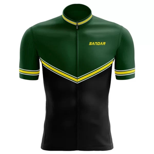 SANDAR 2025 Men Cycling Jersey Cycling Clothing Quick Dry Bicycle Short Sleeves MTB Mallot Ciclismo Enduro Shirts Bike Clothes 7