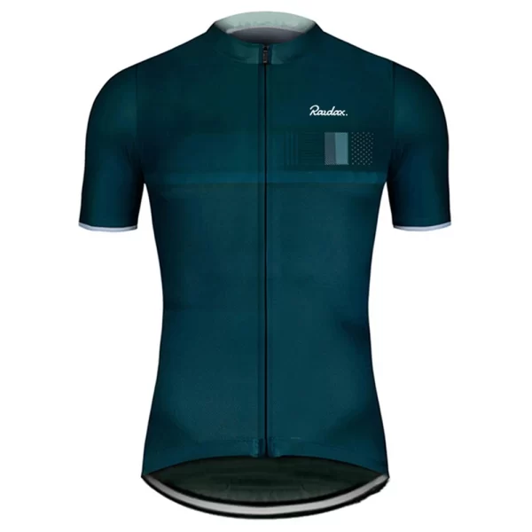 Men Cycling Jersey Raudax Classic Black Cycling Racing Tops Short Sleeve Cyclist Clothes Shirt Maillot Summer Bicycle Bike Wear 7