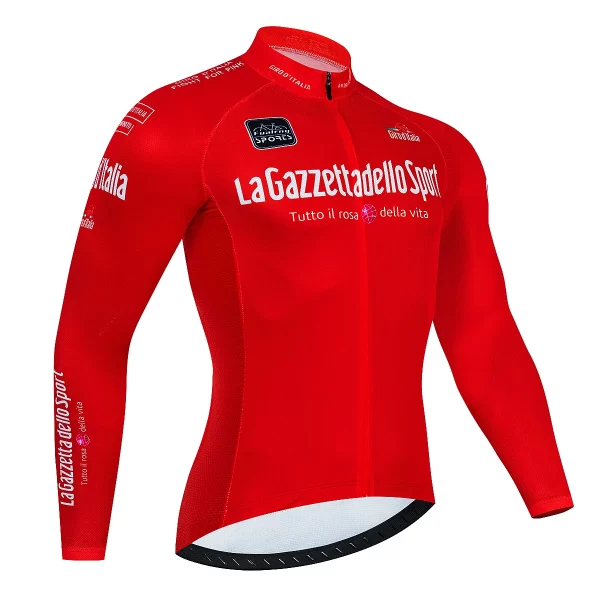 2023 Tour De Italy D'ITALIA Cycling Jersey Premium Anti-UV Long Sleeve Sweatshirt Cycling Suit Autumn Quick-Dry Racing Uniform 5