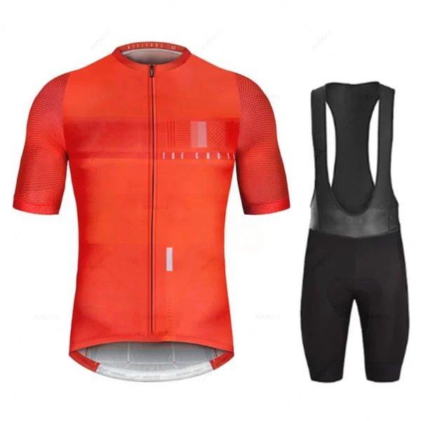 New Pro Team Cycling Jersey Men Cycling Set Bike Clothing Breathable Anti-UV Bicycle Wear/Short Sleeve Maílllot Ciclismo Hombre 26