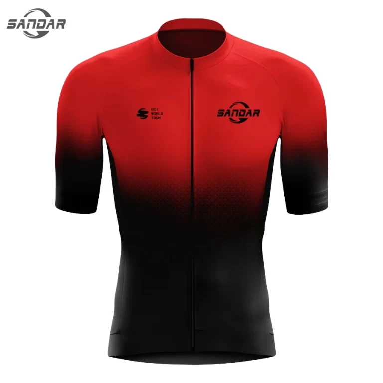 SANDAR 2025 Men Cycling Jersey Cycling Clothing Quick Dry Bicycle Short Sleeves MTB Mallot Ciclismo Enduro Shirts Bike Clothes 1