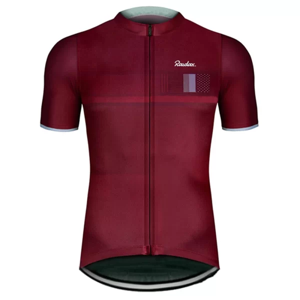 Men Cycling Jersey Raudax Classic Black Cycling Racing Tops Short Sleeve Cyclist Clothes Shirt Maillot Summer Bicycle Bike Wear 10