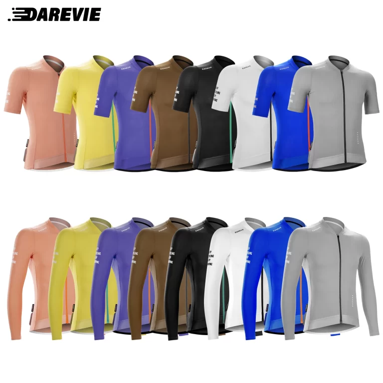DAREVIE Cycling Jersey Anti-UV SPF 50+ Anti-Slip Pro Line Man Cycling Maillot Cool Technology Quickly Dry Female Clothing 1