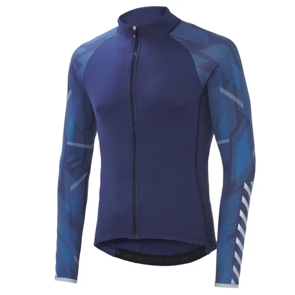 Long Sleeve Ultraviolet-Proof Breathable Tight Fitting Jersey Suit New Mountain Bike Triathlon Cycling Clothes With Pocket 13