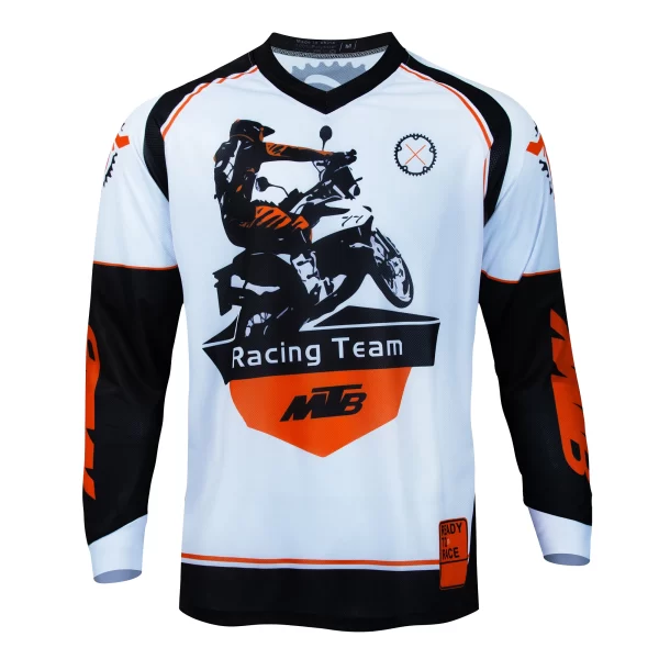 2023 Motocross Shirt Long Sleeve Men Downhill Jersey Off-Road Bicycle Racing T-Shirt Quick Dry Cycling Enduro Polera Mtb Jersey 9
