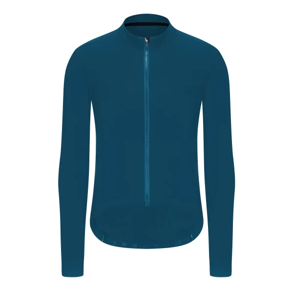 Rsantce 2024 Winter Thermal Fleece Cycling Jersey Top MTB Bike Outdoor Men's Bicycle Clothing Long Sleeve Shirt Uniform 15