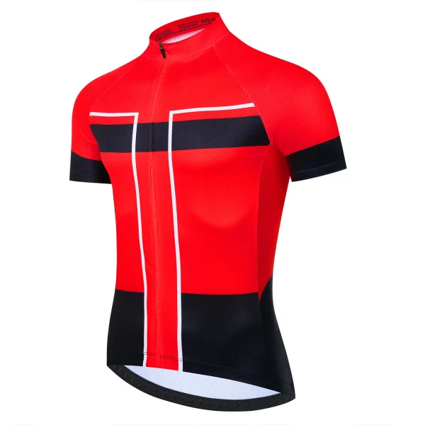 Pro Team Cycling Jersey Summer Breathable Male Short Sleeves Bicycle Clothes Cycling Shirt Mountain Bike Cycling Clothing 9