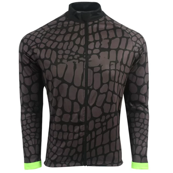 Long Sleeve Ultraviolet-Proof Breathable Tight Fitting Jersey Suit New Mountain Bike Triathlon Cycling Clothes With Pocket 11