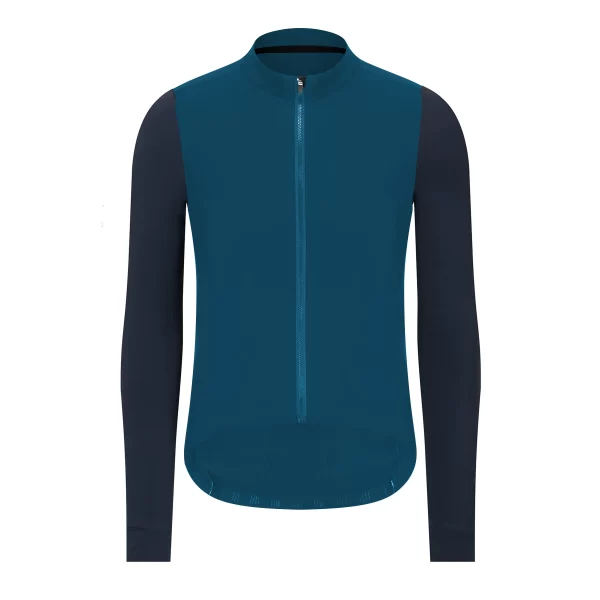 Rsantce 2024 Winter Thermal Fleece Cycling Jersey Top MTB Bike Outdoor Men's Bicycle Clothing Long Sleeve Shirt Uniform 11
