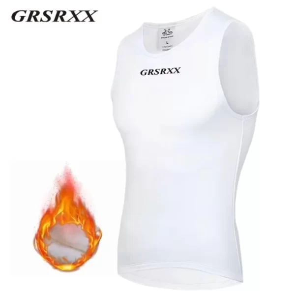 GRSRXX Thermal Winter Cycling Jacket MTB Bike Coat Bicycle Coat Sleeveless Long Sleeve Clothing Cycling Jersey Ciclismo Unisex 12