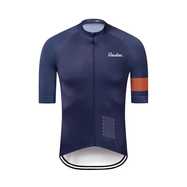 Men Cycling Jersey Raudax Classic Black Cycling Racing Tops Short Sleeve Cyclist Clothes Shirt Maillot Summer Bicycle Bike Wear 12