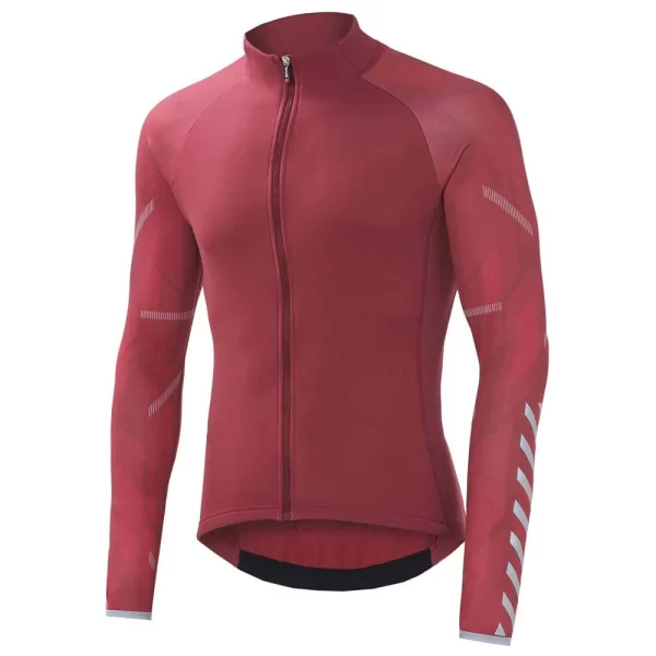 Long Sleeve Ultraviolet-Proof Breathable Tight Fitting Jersey Suit New Mountain Bike Triathlon Cycling Clothes With Pocket 1