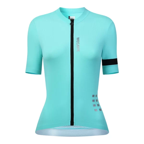WOSAWE Women's Cycling Jersey Summer Anti-Uv Cycling Bicycle Clothing Quick Dry Mountain Female Bike Clothes 10