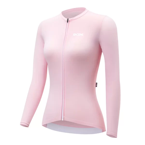 BCBE Women Long Sleeve Jersey Pro Aero Slim Fit MTB Road Cycling Jersey Breathable Quick Dry Sun Protection Riding Bike Clothing 8