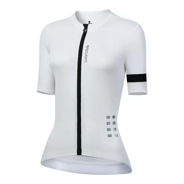 WOSAWE Women Cycling Jersey Short Sleeve Summer Bicycle Jersey Road Bike Cycling Clothing Breathable Pro MTB Maillot Shirts 7