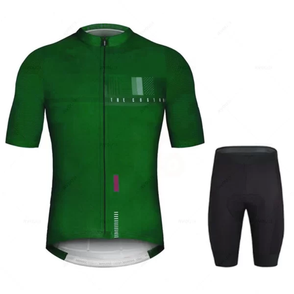 New Pro Team Cycling Jersey Men Cycling Set Bike Clothing Breathable Anti-UV Bicycle Wear/Short Sleeve Maílllot Ciclismo Hombre 11