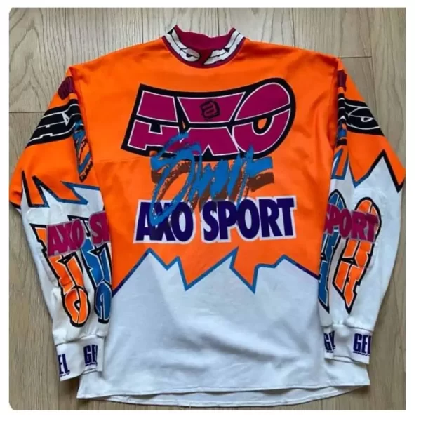 2022 Cross Motorcycle Clothes Mtb Shirt enduro Motocross Jerseys mx DH Off Road Bike downhill Jersey cycling t-shirt camisa mtb 12