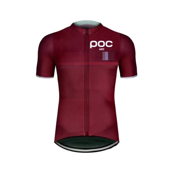 New HPIT POC Cycling Jersey Colour Cycling Racing Tops Short Sleeve Bike Jersey Road Cycling Shirts Summer Bicycle Jerseys 9