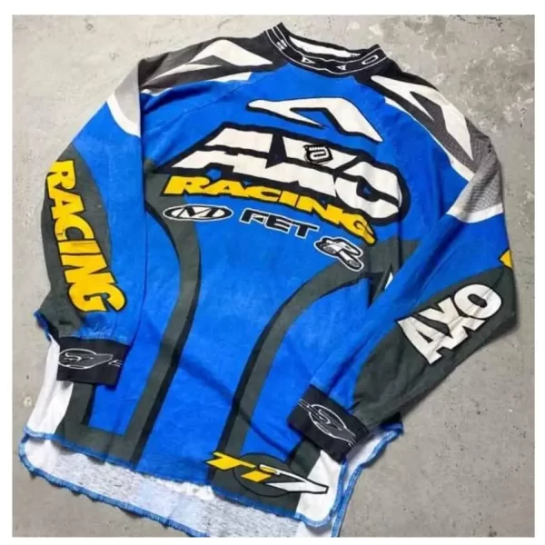 2022 Cross Motorcycle Clothes Mtb Shirt enduro Motocross Jerseys mx DH Off Road Bike downhill Jersey cycling t-shirt camisa mtb 13