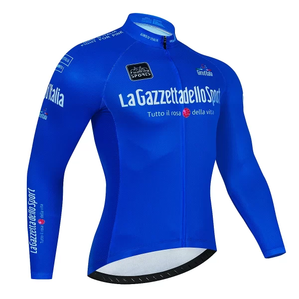 2023 Tour De Italy D'ITALIA Cycling Jersey Premium Anti-UV Long Sleeve Sweatshirt Cycling Suit Autumn Quick-Dry Racing Uniform 6