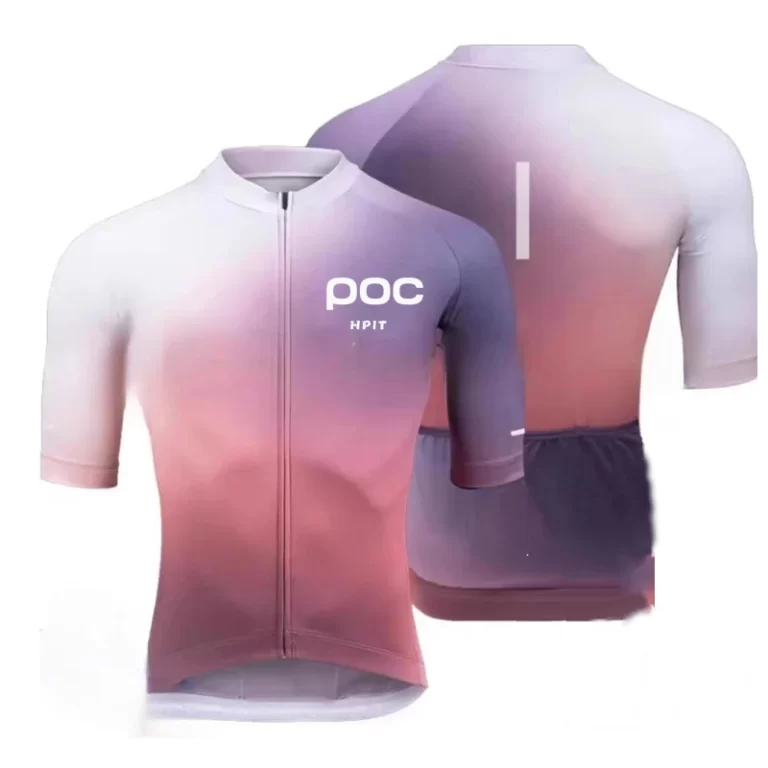 New HPIT POC Cycling Jersey Colour Cycling Racing Tops Short Sleeve Bike Jersey Road Cycling Shirts Summer Bicycle Jerseys 1
