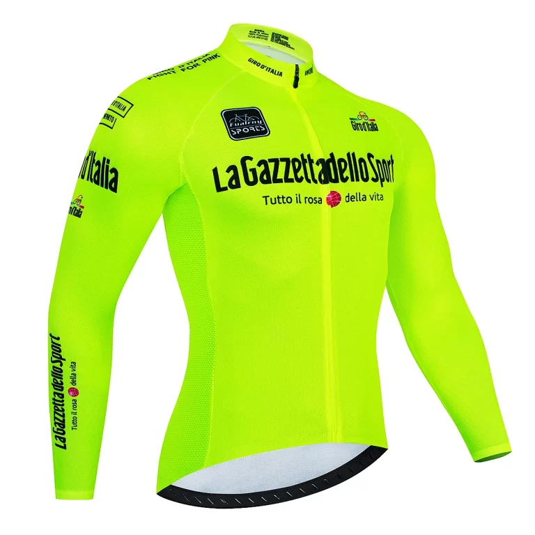 2023 Tour De Italy D'ITALIA Cycling Jersey Premium Anti-UV Long Sleeve Sweatshirt Cycling Suit Autumn Quick-Dry Racing Uniform 1