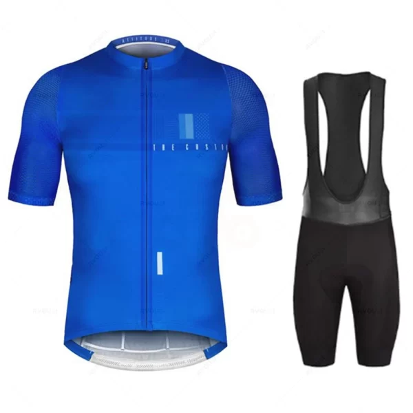 New Pro Team Cycling Jersey Men Cycling Set Bike Clothing Breathable Anti-UV Bicycle Wear/Short Sleeve Maílllot Ciclismo Hombre 17