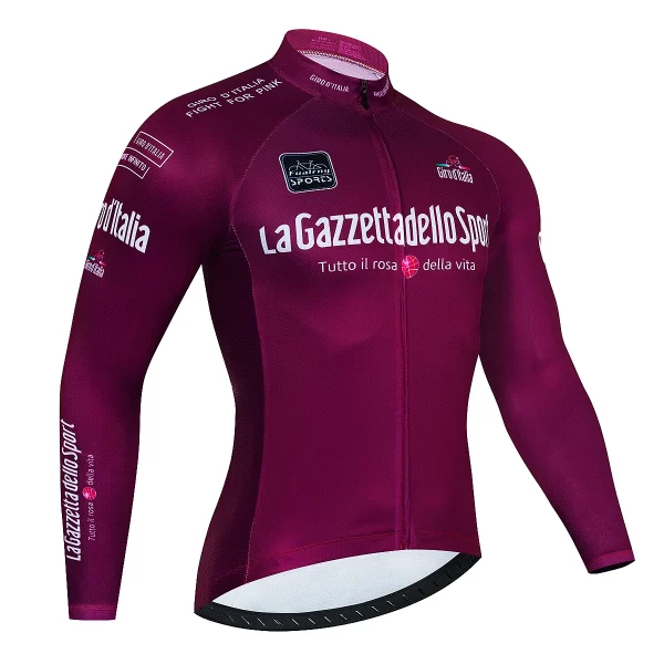 2023 Tour De Italy D'ITALIA Cycling Jersey Premium Anti-UV Long Sleeve Sweatshirt Cycling Suit Autumn Quick-Dry Racing Uniform 7