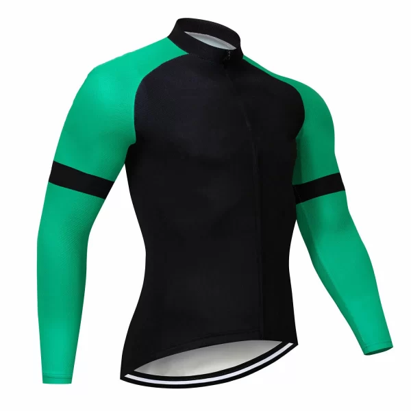 Long Sleeve Ultraviolet-Proof Breathable Tight Fitting Jersey Suit New Mountain Bike Triathlon Cycling Clothes With Pocket 3