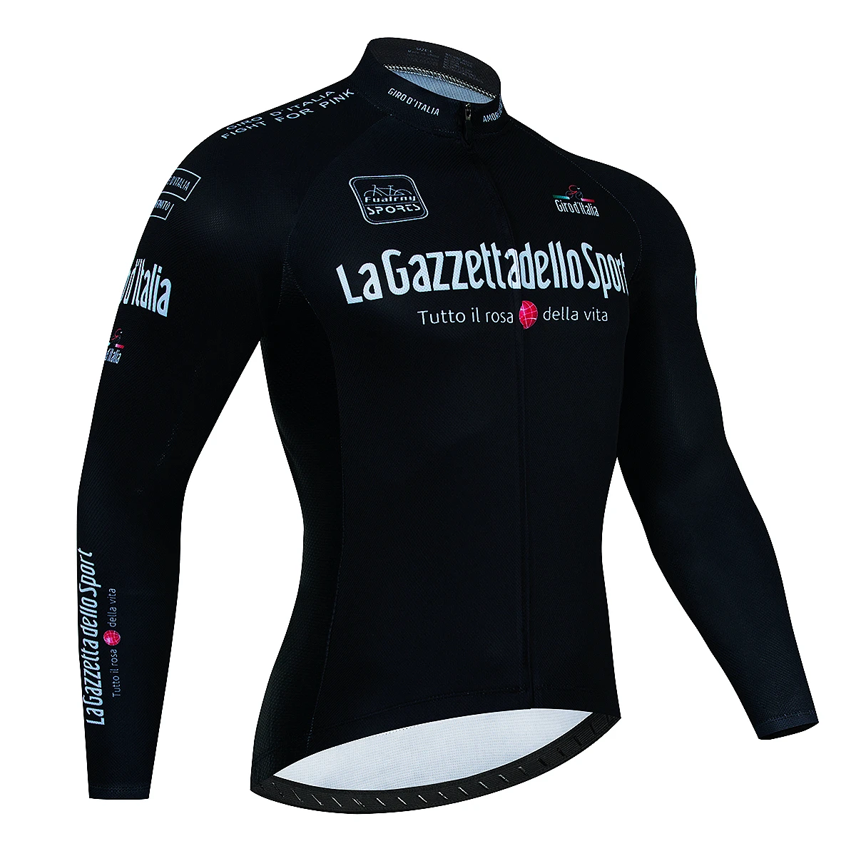 2023 Tour De Italy D'ITALIA Cycling Jersey Premium Anti-UV Long Sleeve Sweatshirt Cycling Suit Autumn Quick-Dry Racing Uniform 3