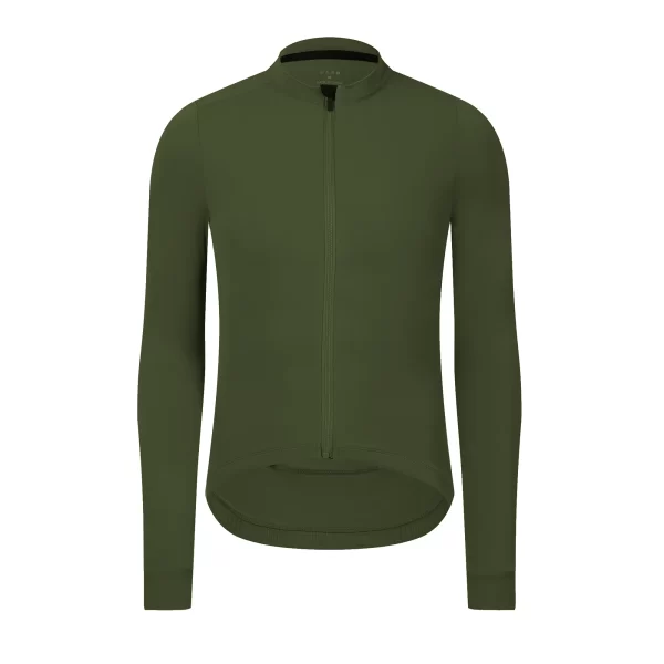 Rsantce 2024 Winter Thermal Fleece Cycling Jersey Top MTB Bike Outdoor Men's Bicycle Clothing Long Sleeve Shirt Uniform 14